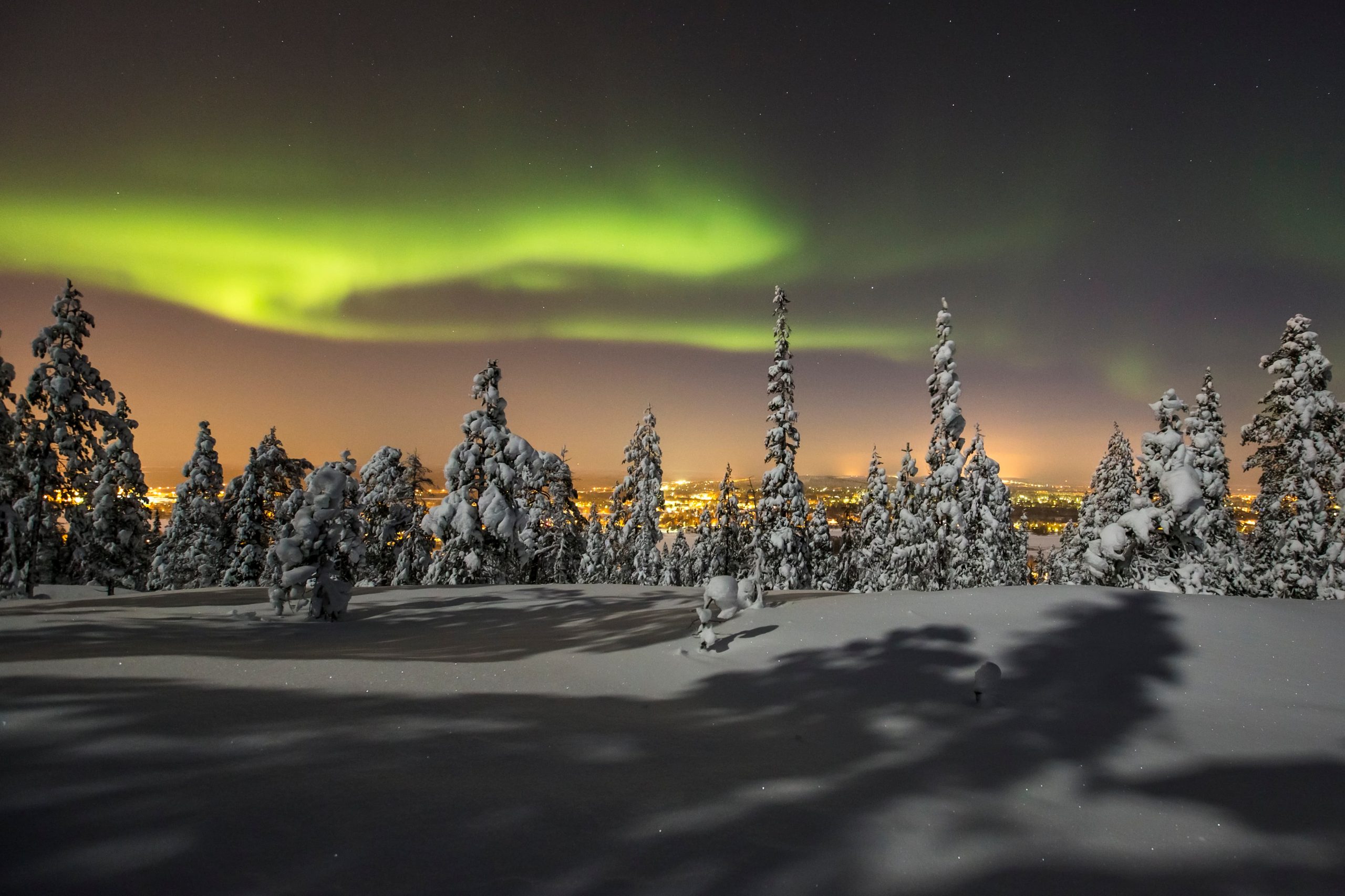 Northern Lights, Rovaniemi (photo credit Visit Rovaniemi)