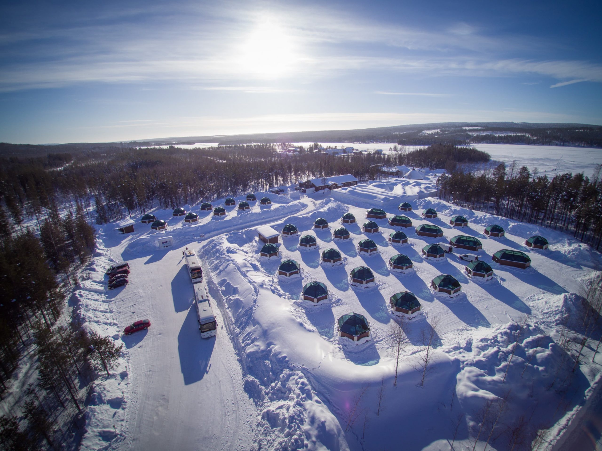 Arctic SnowHotel and Glass Igloos in Rovaniemi, Lapland, Finland (1)