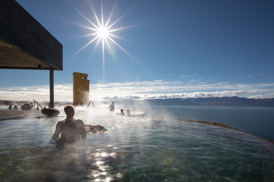 Experience the mineral rich thermal waters at GeoSea in Husavik, North Iceland