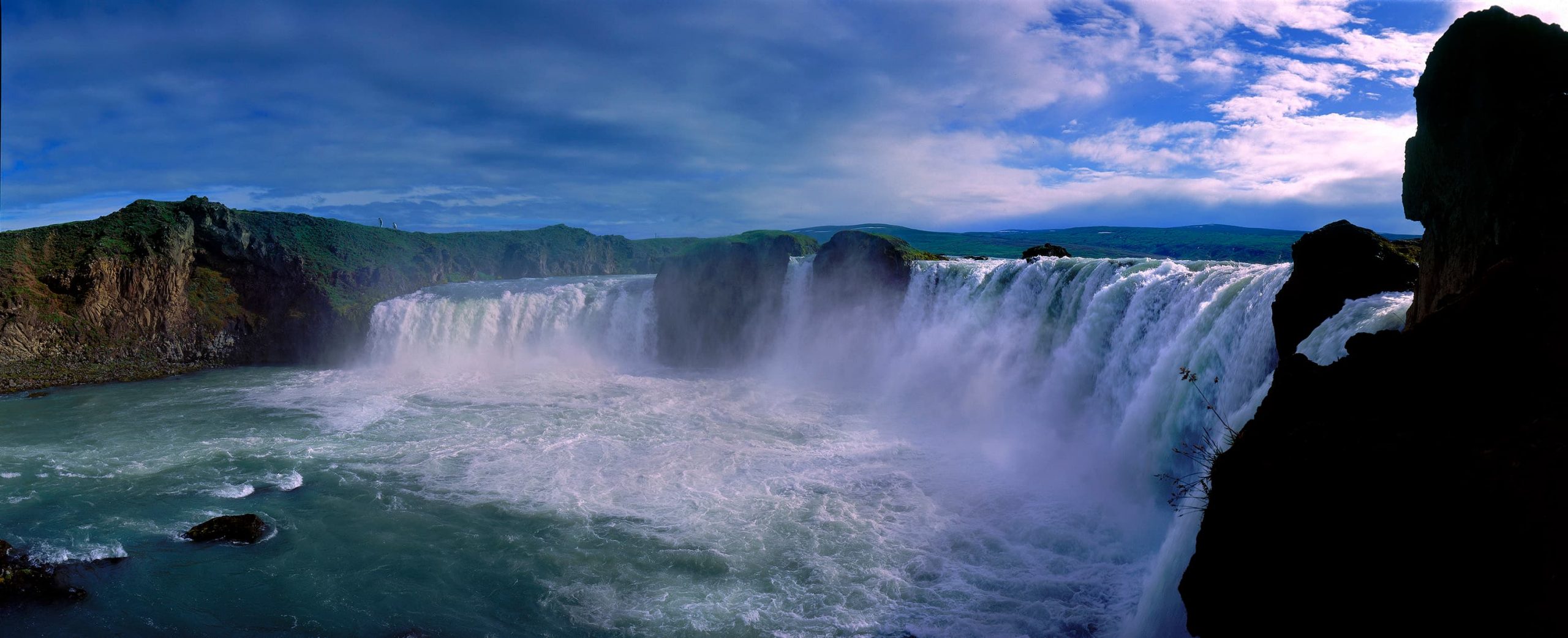 Godafoss Waterfall in North Iceland