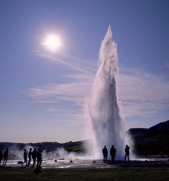 Witness the power of Strokkur, Iceland's most popular geyser.