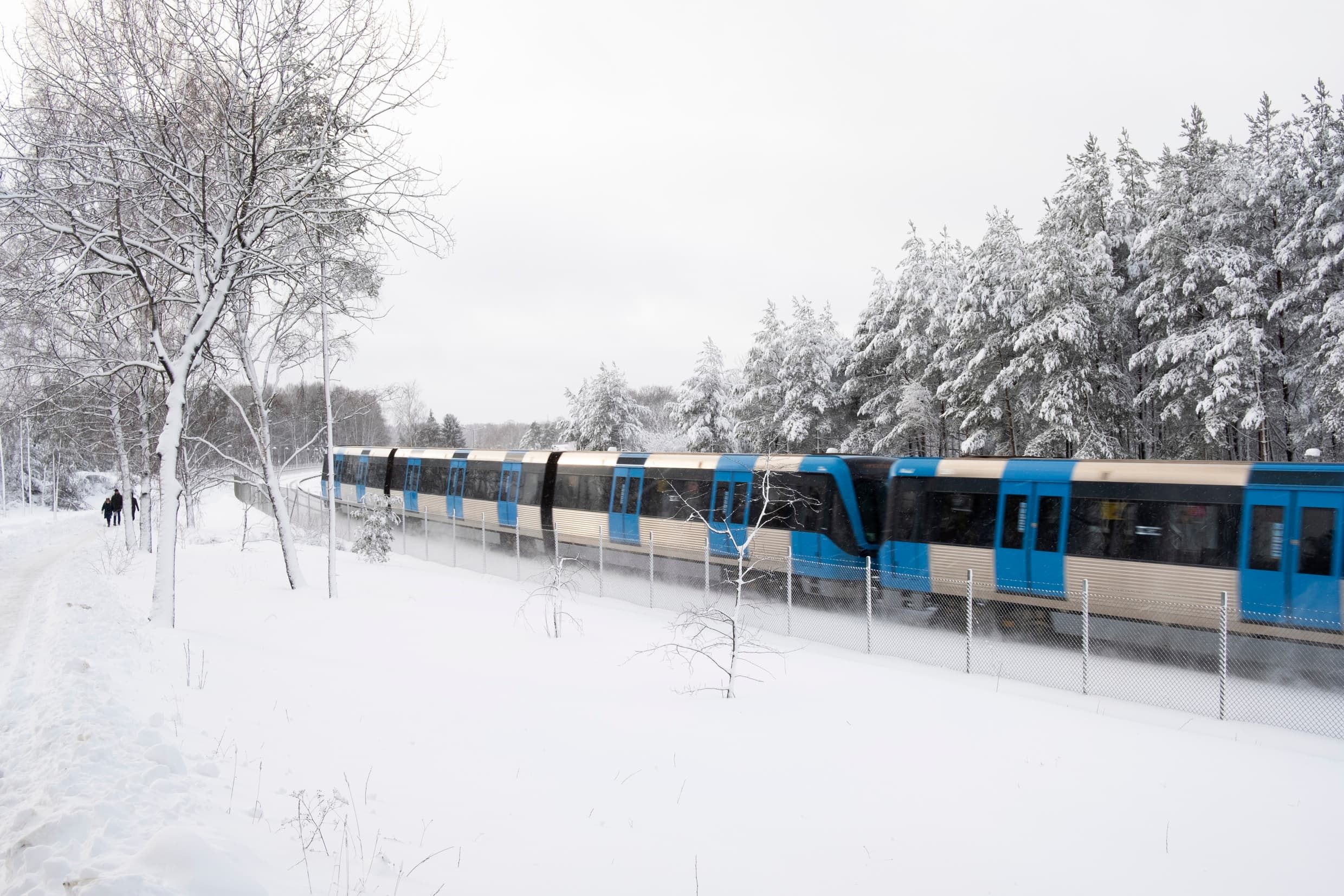 Train travel in Sweden