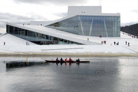 Oslo Opera House, home of The Norwegian National Opera and Ballet