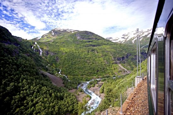 Iconic views from the Flam Railway Experience (credit: Morten Rakke)