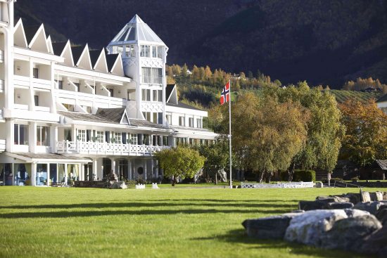 The historic Hotel Ullensvang in Lofthus, Norway (credit: Morten Knudsen)