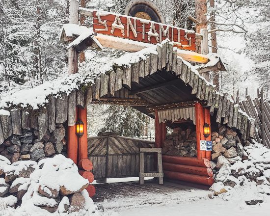 Santamus restaurant serves delicious meals at the Arctic Circle Rovaniemi