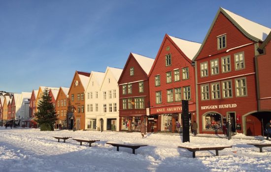 Winter days in Bryggen Bergen (credit: Gjertrud Coutinho)